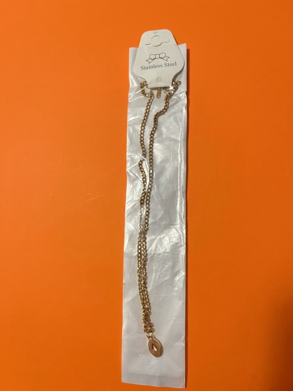 Gold-Tone Pendant Necklace